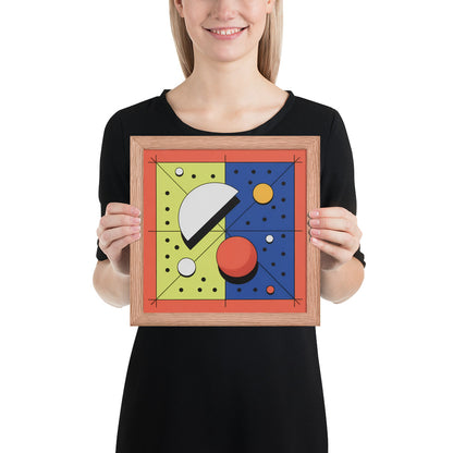 Quadrant Echo - Geometric Art