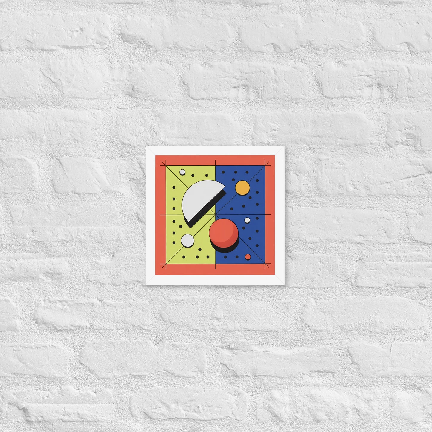 Quadrant Echo - Geometric Art