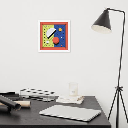 Quadrant Echo - Geometric Art