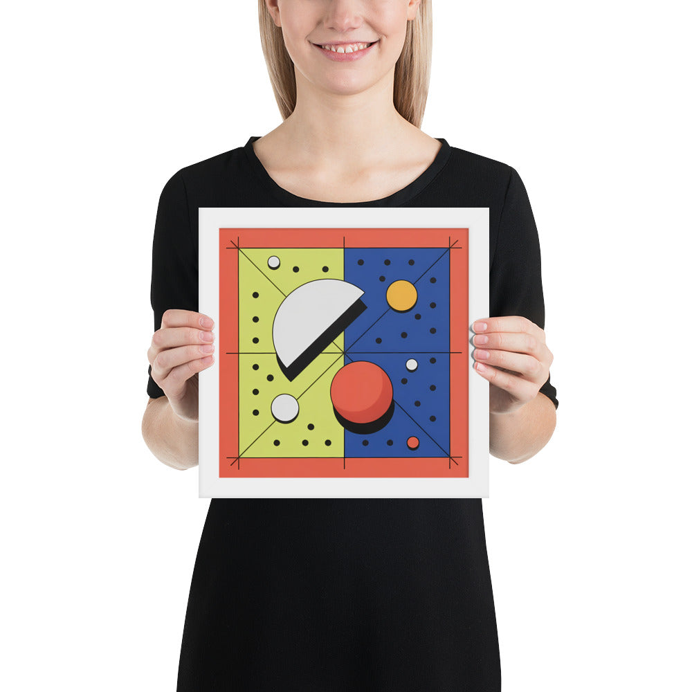 Quadrant Echo - Geometric Art