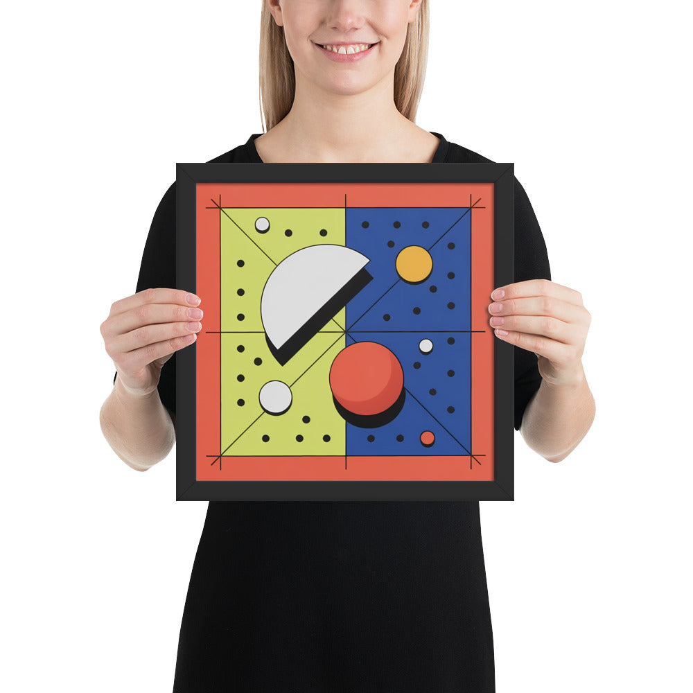 Quadrant Echo - Geometric Art