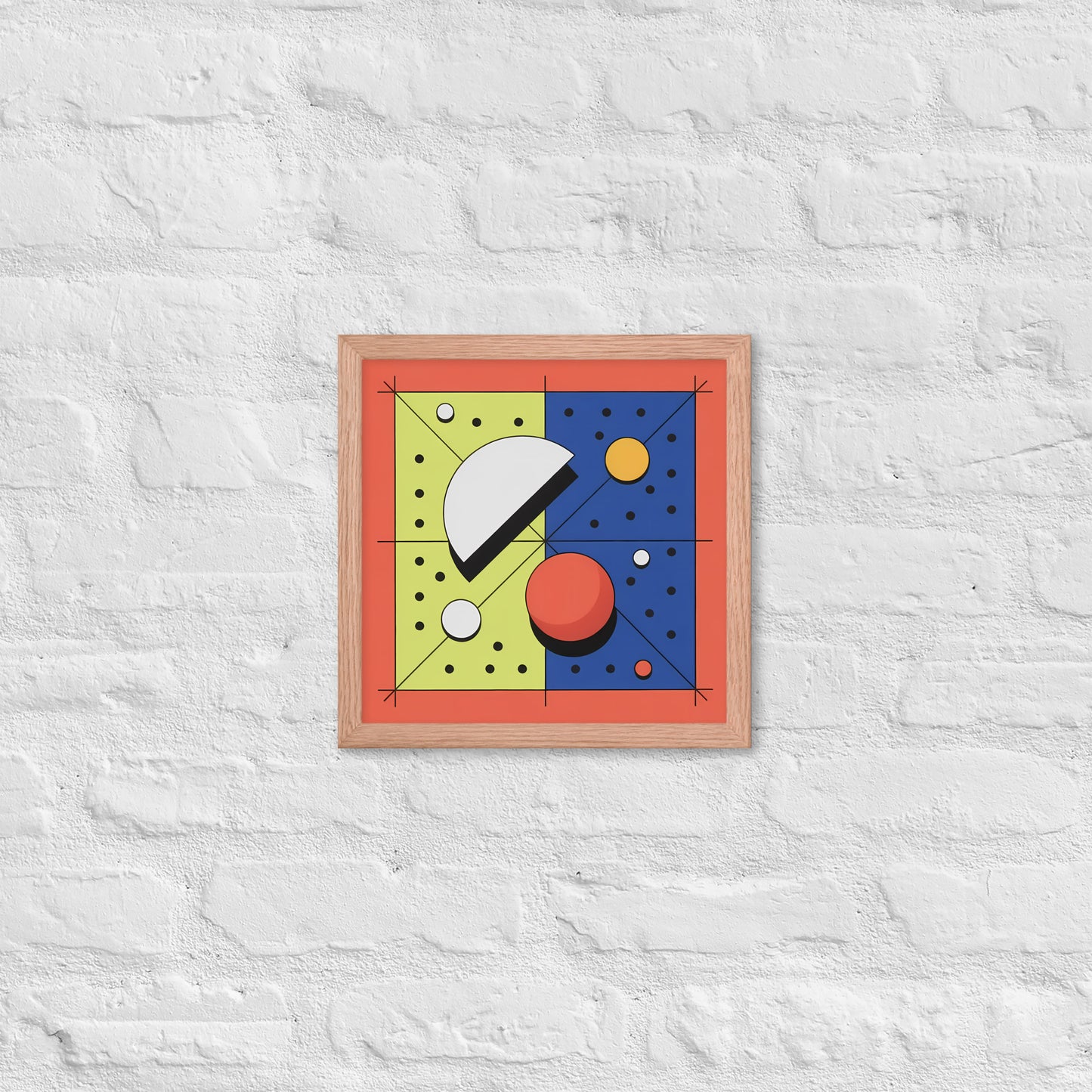 Quadrant Echo - Geometric Art