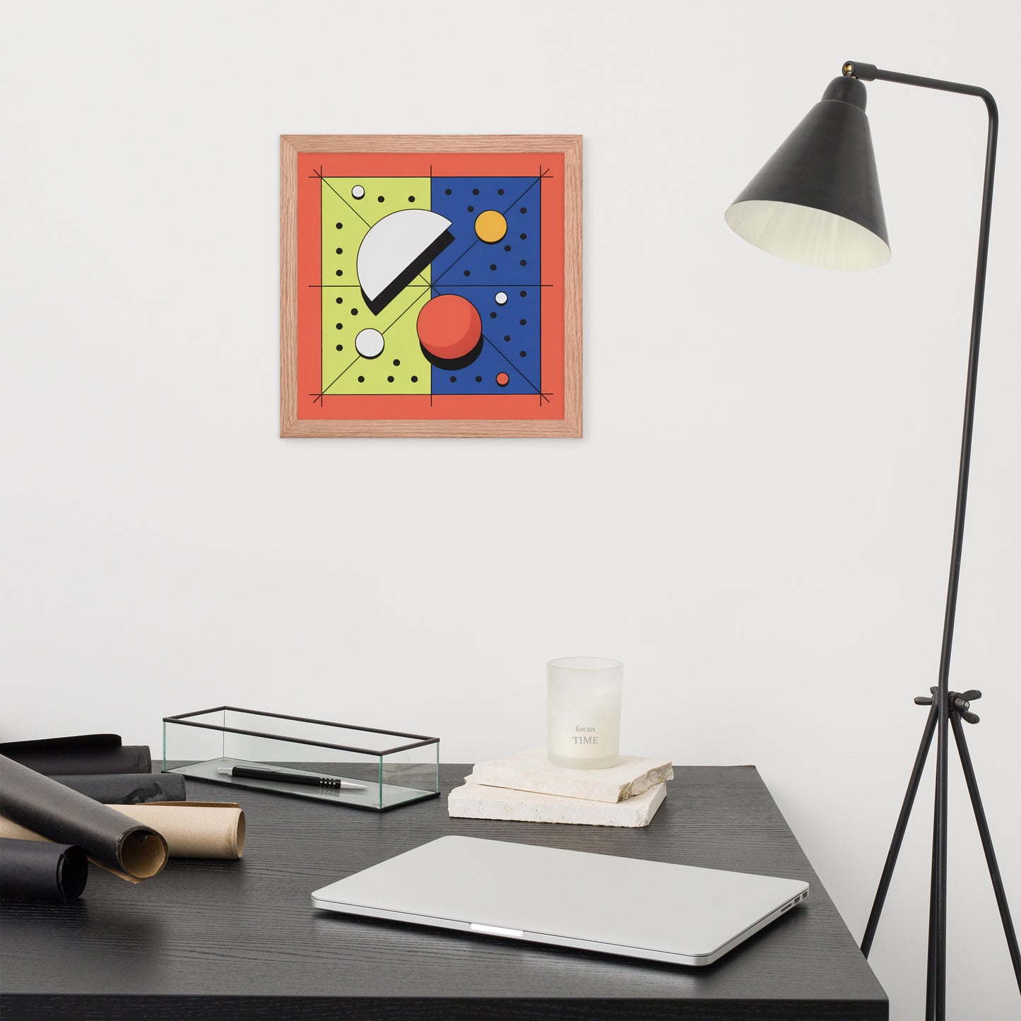 Quadrant Echo - Geometric Art