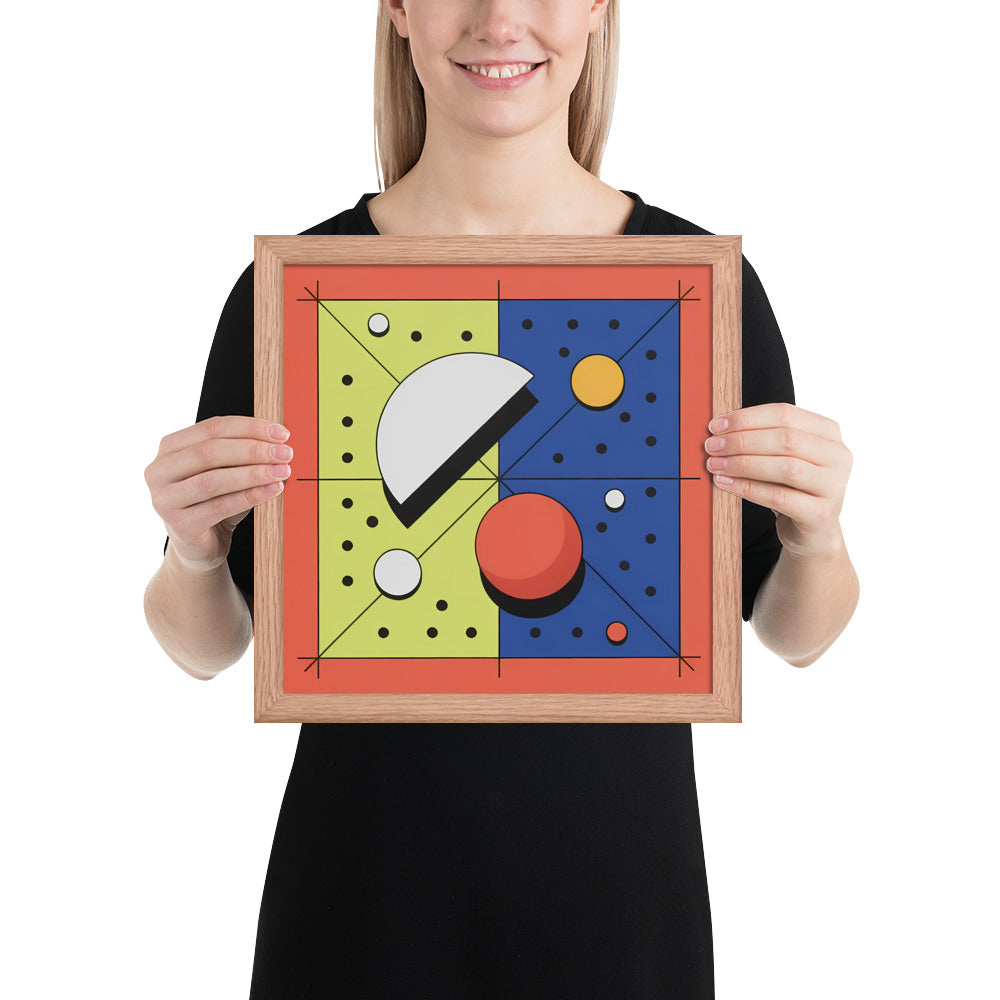 Quadrant Echo - Geometric Art