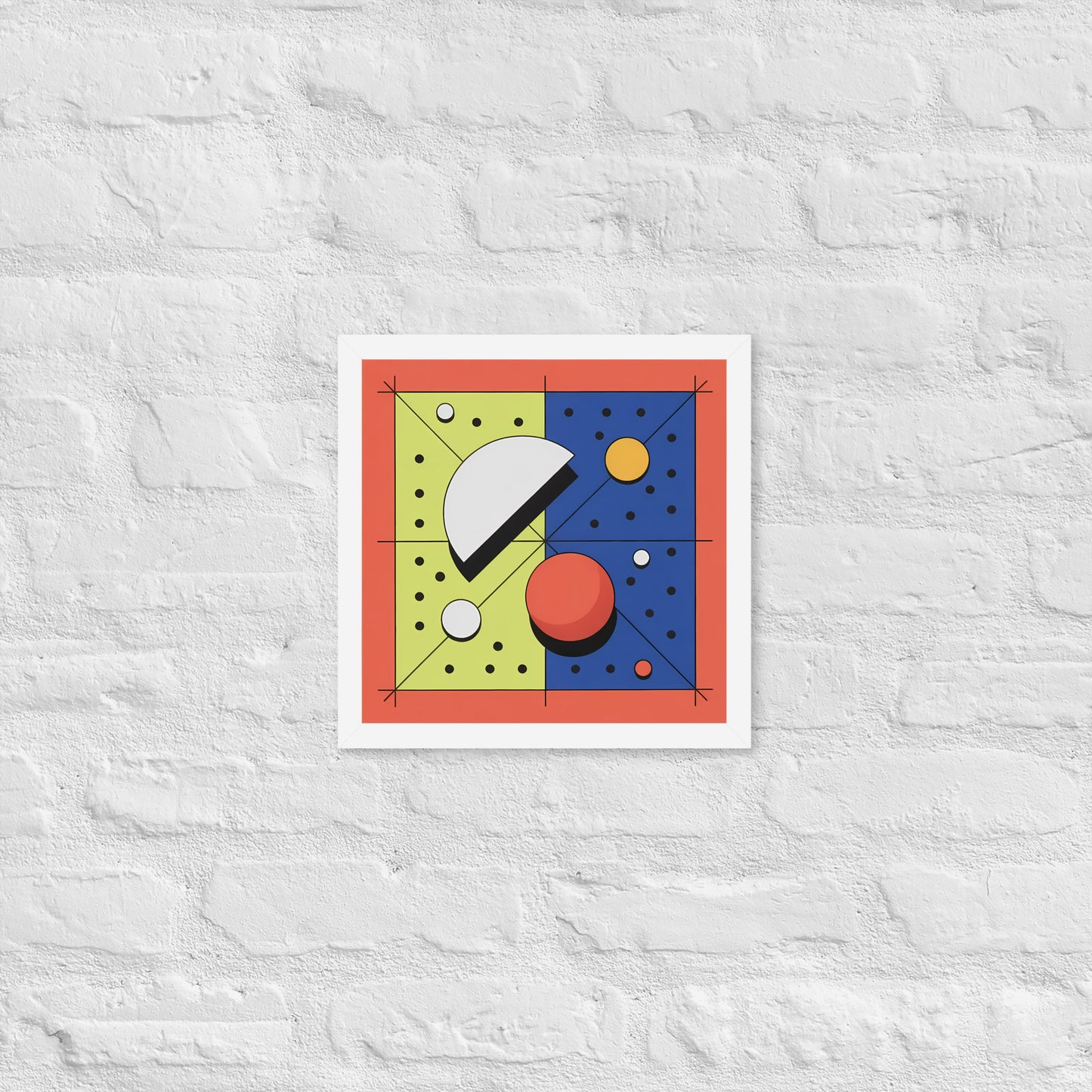 Quadrant Echo - Geometric Art