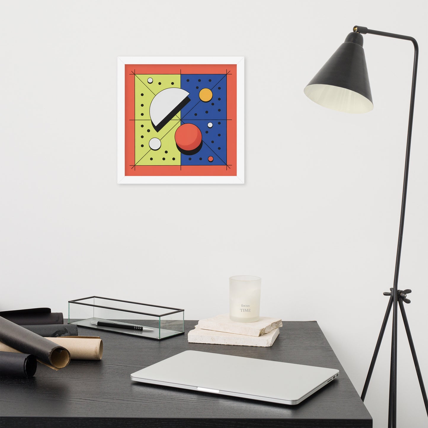 Quadrant Echo - Geometric Art