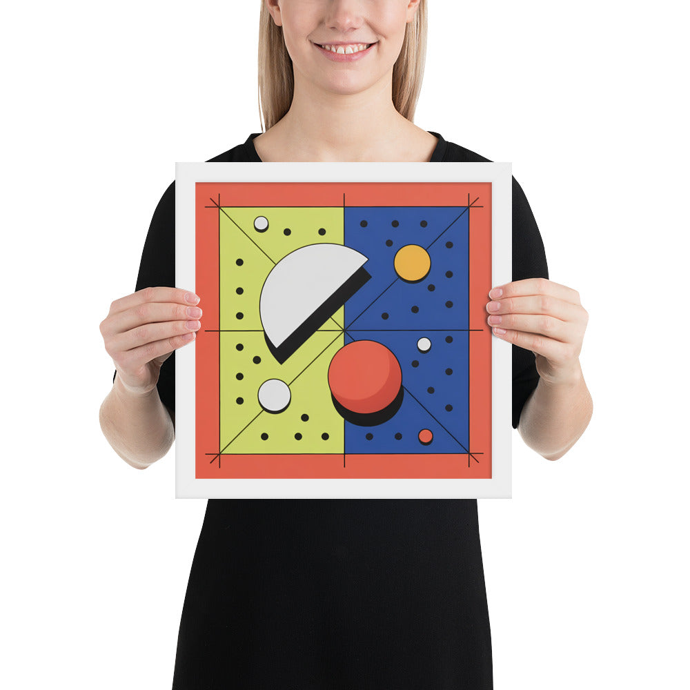 Quadrant Echo - Geometric Art