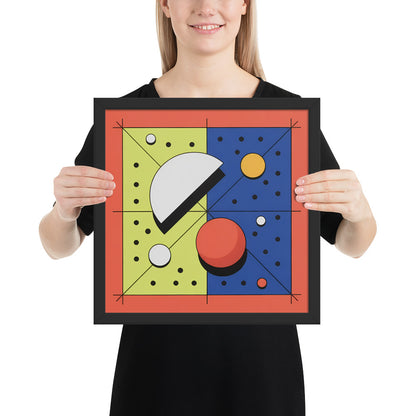 Quadrant Echo - Geometric Art