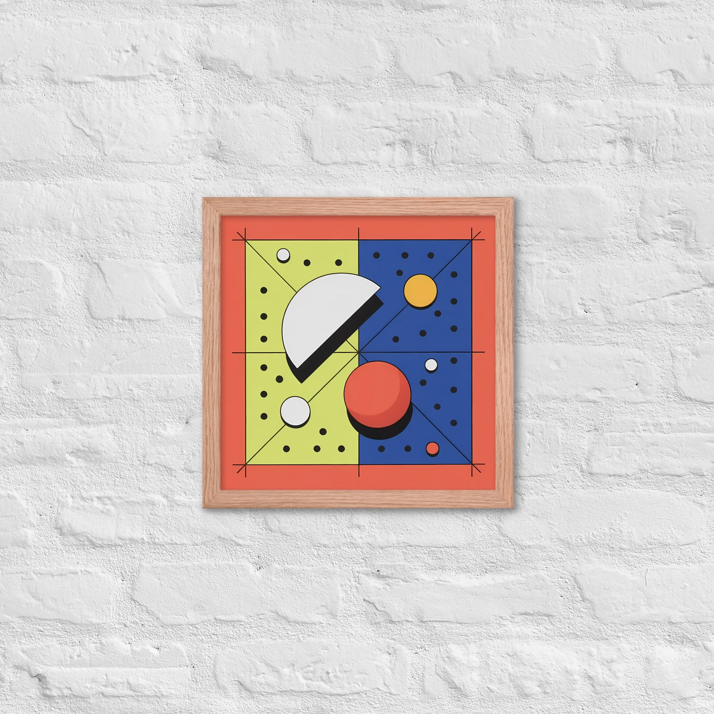 Quadrant Echo - Geometric Art