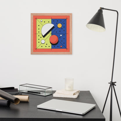 Quadrant Echo - Geometric Art