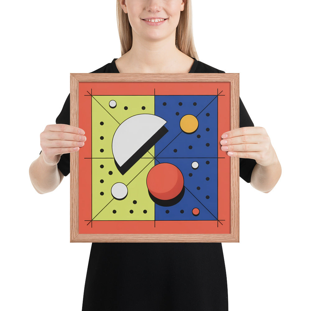 Quadrant Echo - Geometric Art