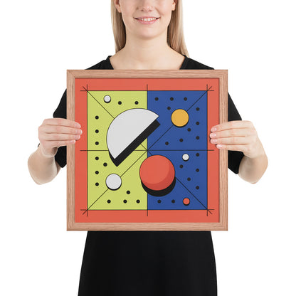 Quadrant Echo - Geometric Art