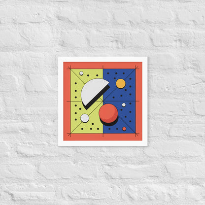 Quadrant Echo - Geometric Art