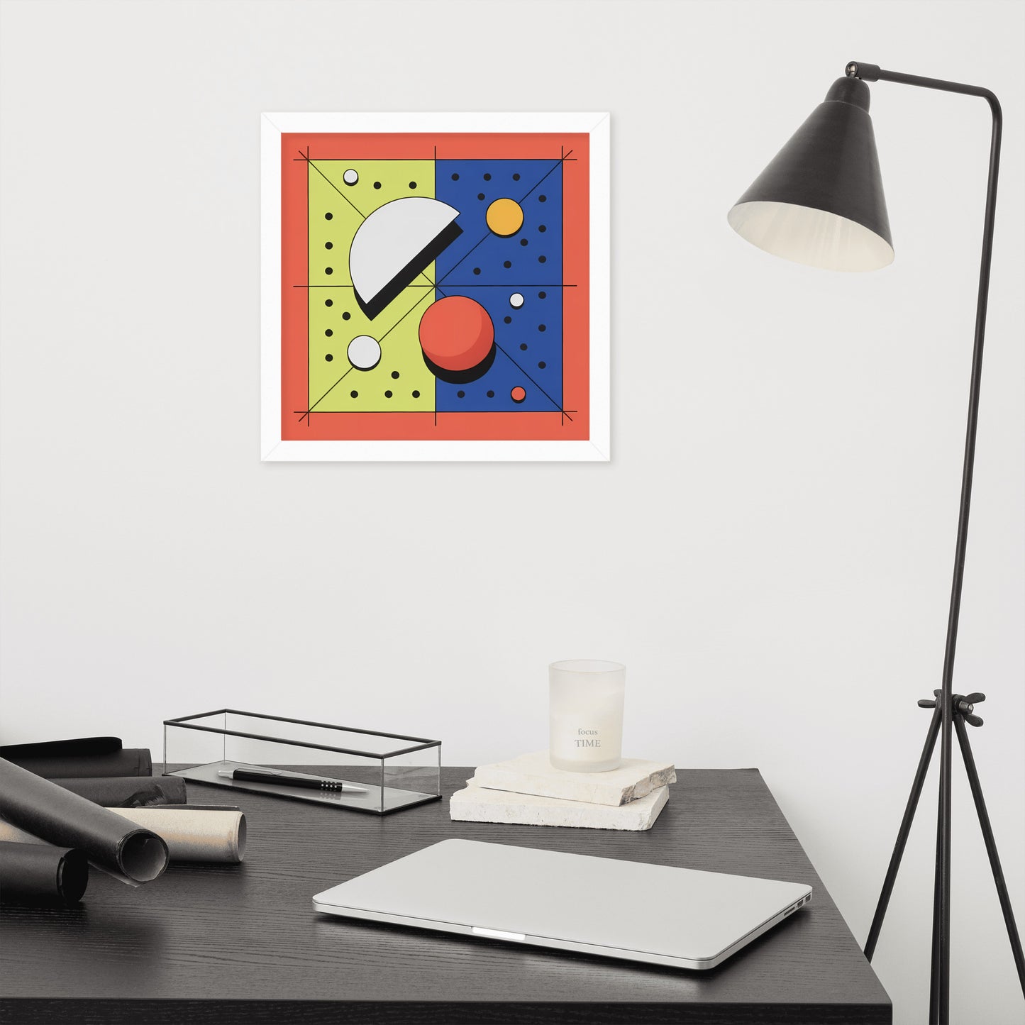 Quadrant Echo - Geometric Art