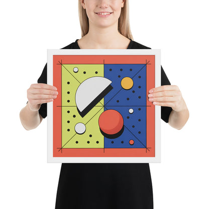 Quadrant Echo - Geometric Art