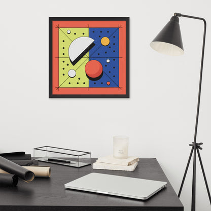 Quadrant Echo - Geometric Art