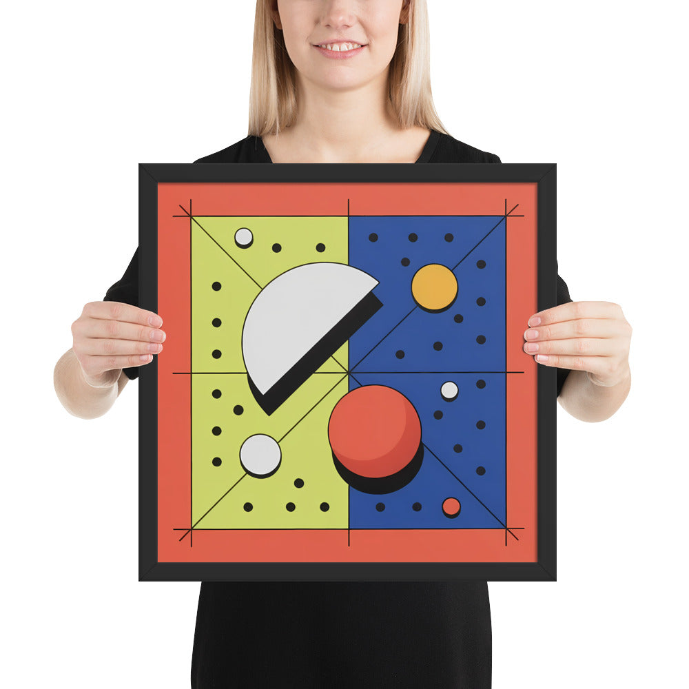 Quadrant Echo - Geometric Art