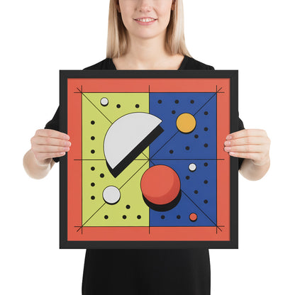 Quadrant Echo - Geometric Art