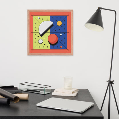 Quadrant Echo - Geometric Art