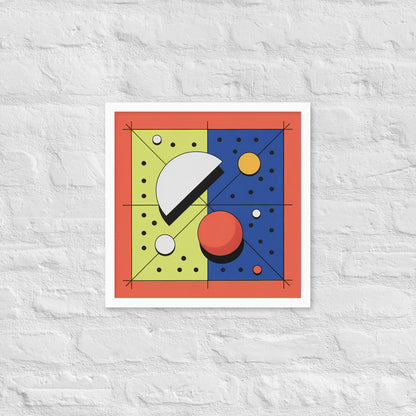 Quadrant Echo - Geometric Art