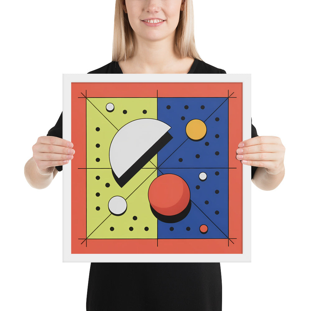 Quadrant Echo - Geometric Art