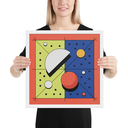 Quadrant Echo - Geometric Art