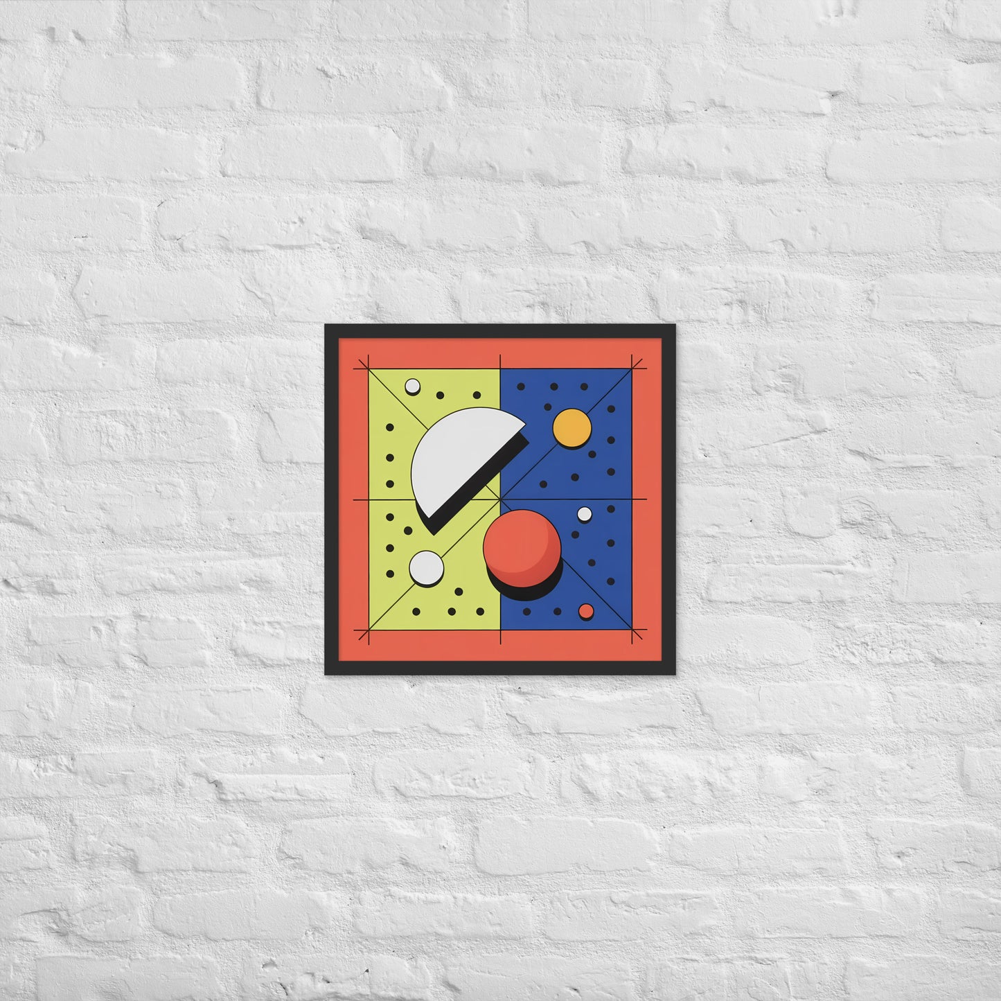 Quadrant Echo - Geometric Art