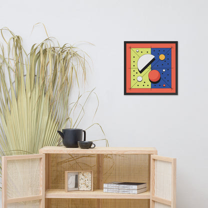 Quadrant Echo - Geometric Art