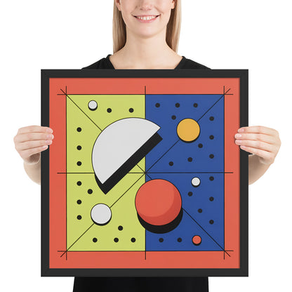 Quadrant Echo - Geometric Art