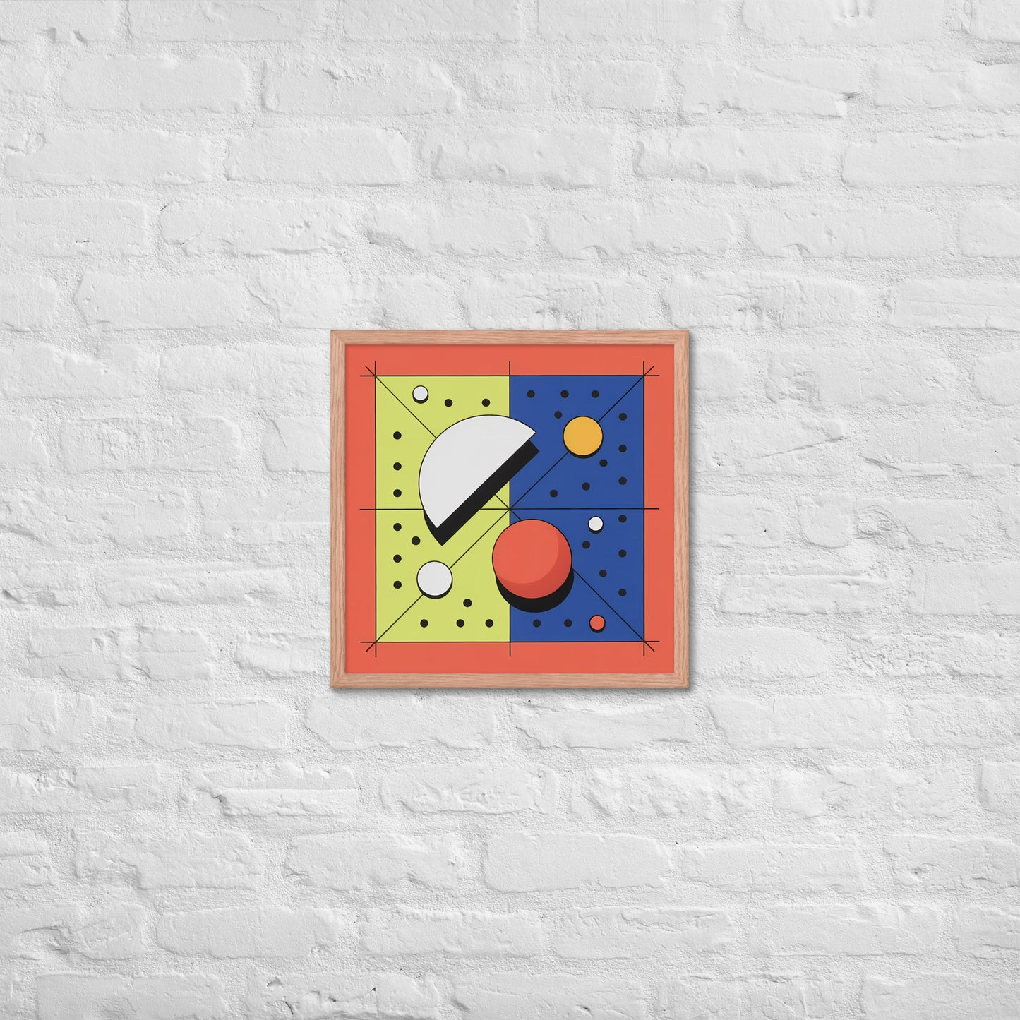 Quadrant Echo - Geometric Art