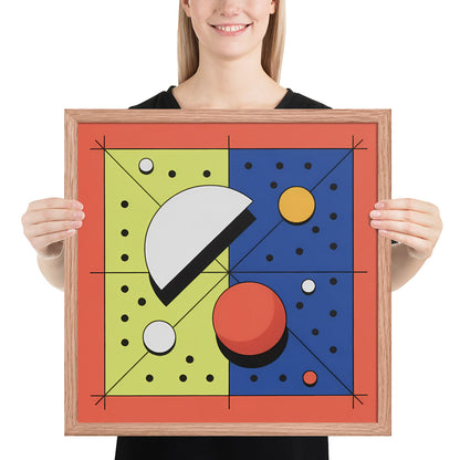 Quadrant Echo - Geometric Art