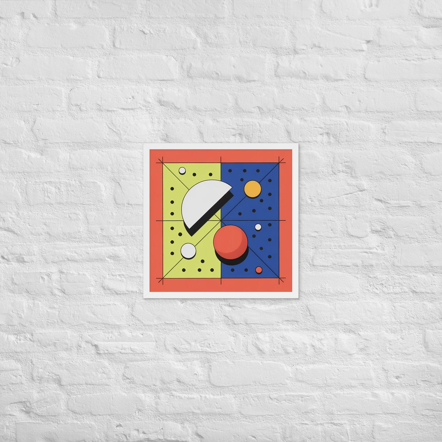 Quadrant Echo - Geometric Art