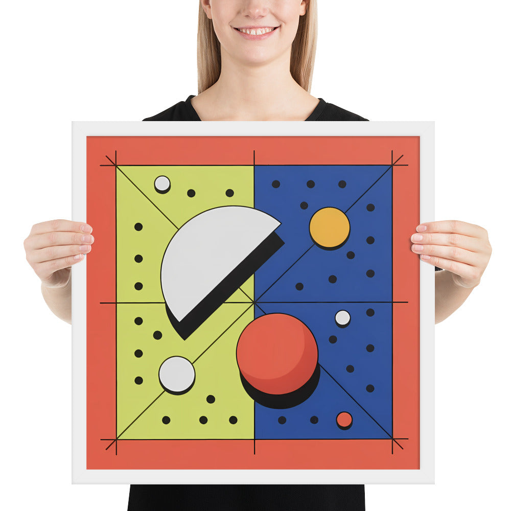 Quadrant Echo - Geometric Art