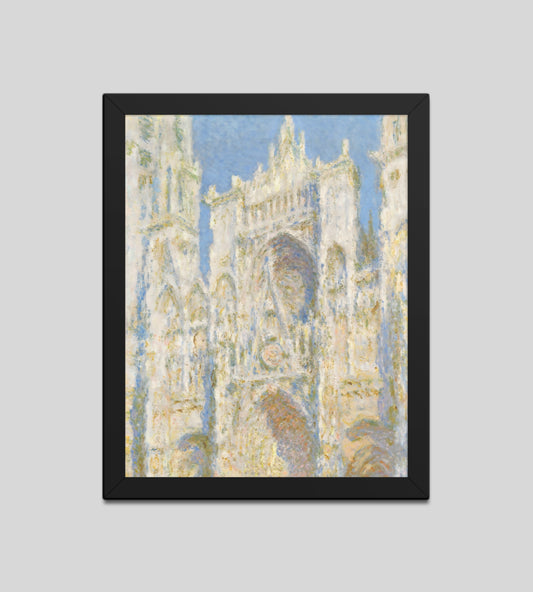 Rouen Cathedral; The Portal (Sunlight) by Claude Monet