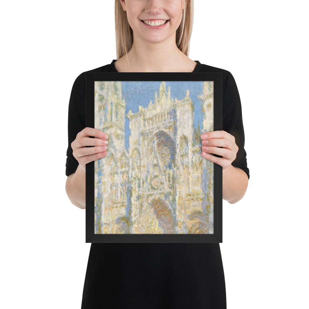 Rouen Cathedral; The Portal (Sunlight) by Claude Monet
