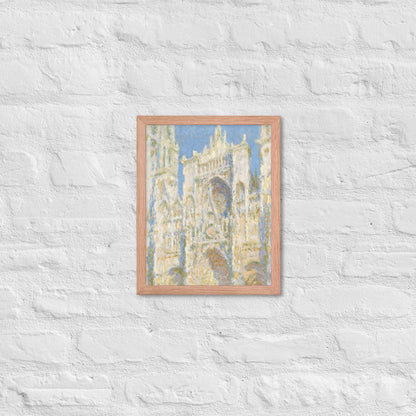 Rouen Cathedral; The Portal (Sunlight) by Claude Monet