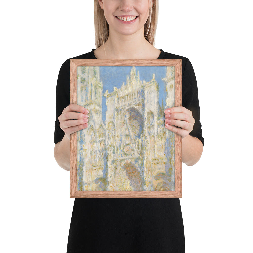 Rouen Cathedral; The Portal (Sunlight) by Claude Monet
