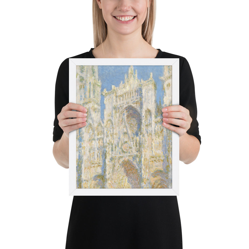 Rouen Cathedral; The Portal (Sunlight) by Claude Monet