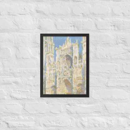 Rouen Cathedral; The Portal (Sunlight) by Claude Monet