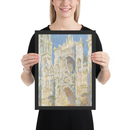 Rouen Cathedral; The Portal (Sunlight) by Claude Monet