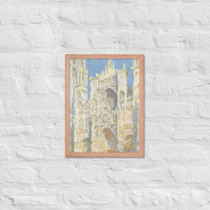 Rouen Cathedral; The Portal (Sunlight) by Claude Monet