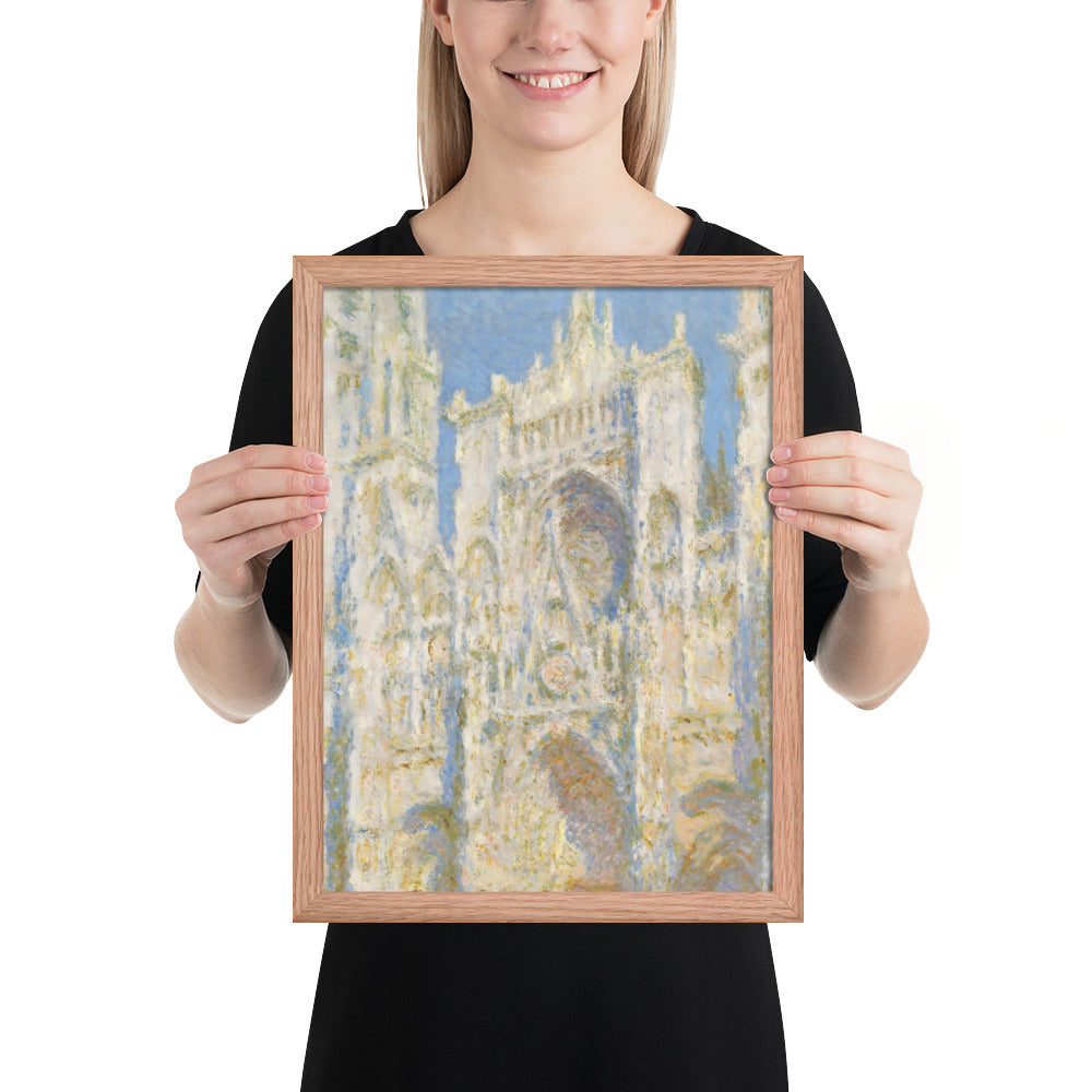 Rouen Cathedral; The Portal (Sunlight) by Claude Monet