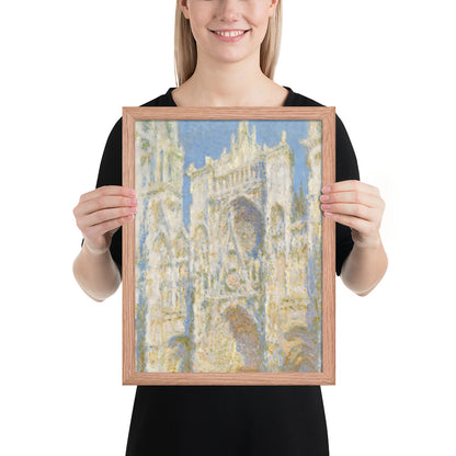 Rouen Cathedral; The Portal (Sunlight) by Claude Monet