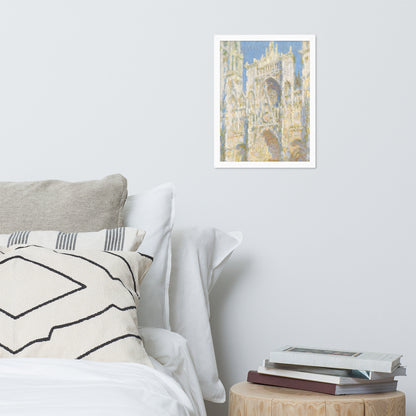 Rouen Cathedral; The Portal (Sunlight) by Claude Monet