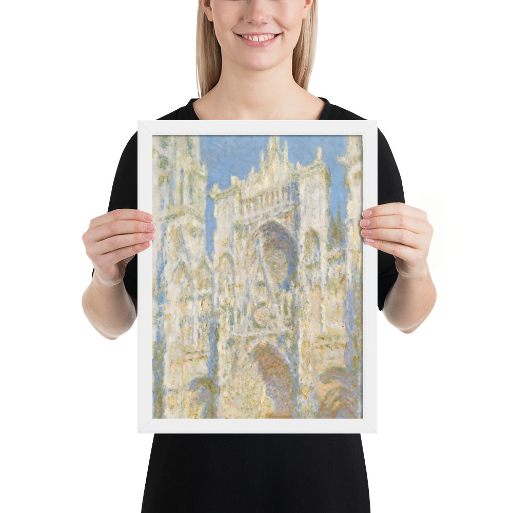 Rouen Cathedral; The Portal (Sunlight) by Claude Monet