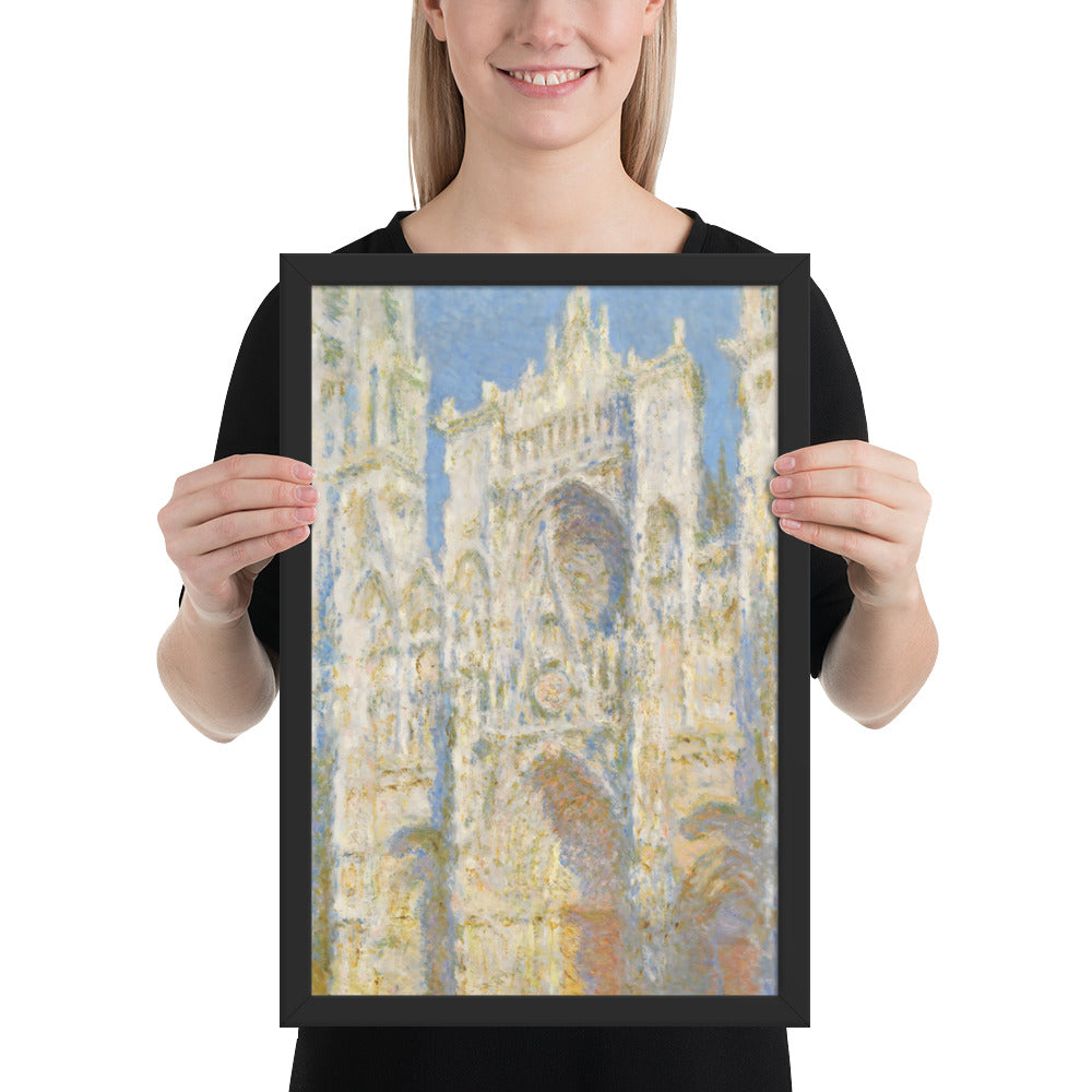 Rouen Cathedral; The Portal (Sunlight) by Claude Monet