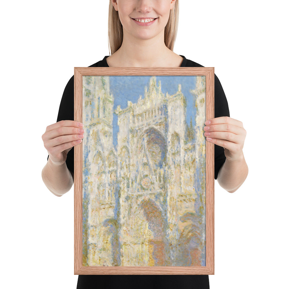 Rouen Cathedral; The Portal (Sunlight) by Claude Monet