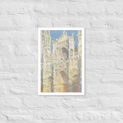 Rouen Cathedral; The Portal (Sunlight) by Claude Monet