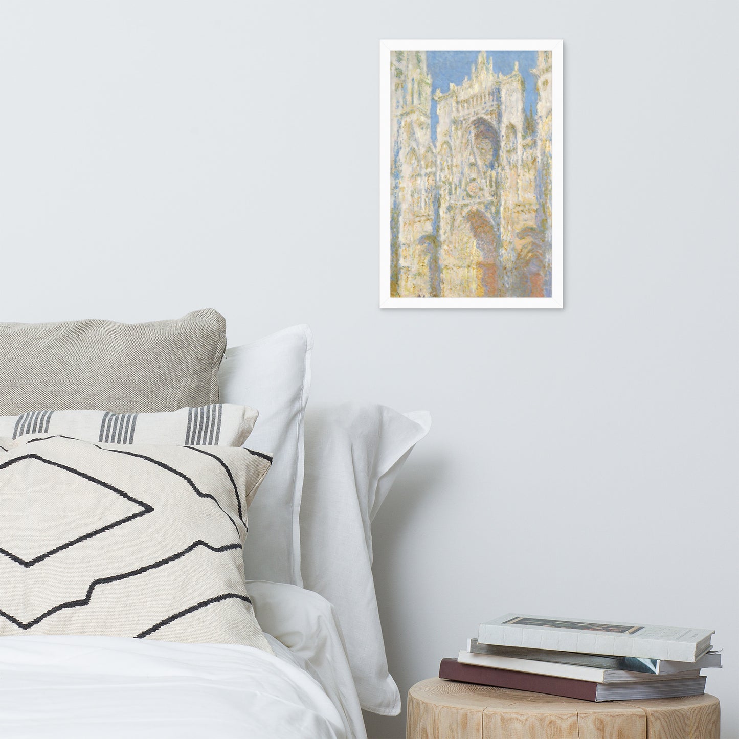 Rouen Cathedral; The Portal (Sunlight) by Claude Monet