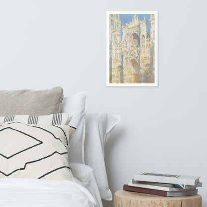 Rouen Cathedral; The Portal (Sunlight) by Claude Monet